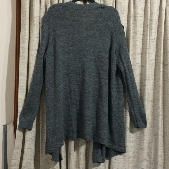 Torrid Lace Up Sleeve Open Front Cardigan - Picture 6 of 7